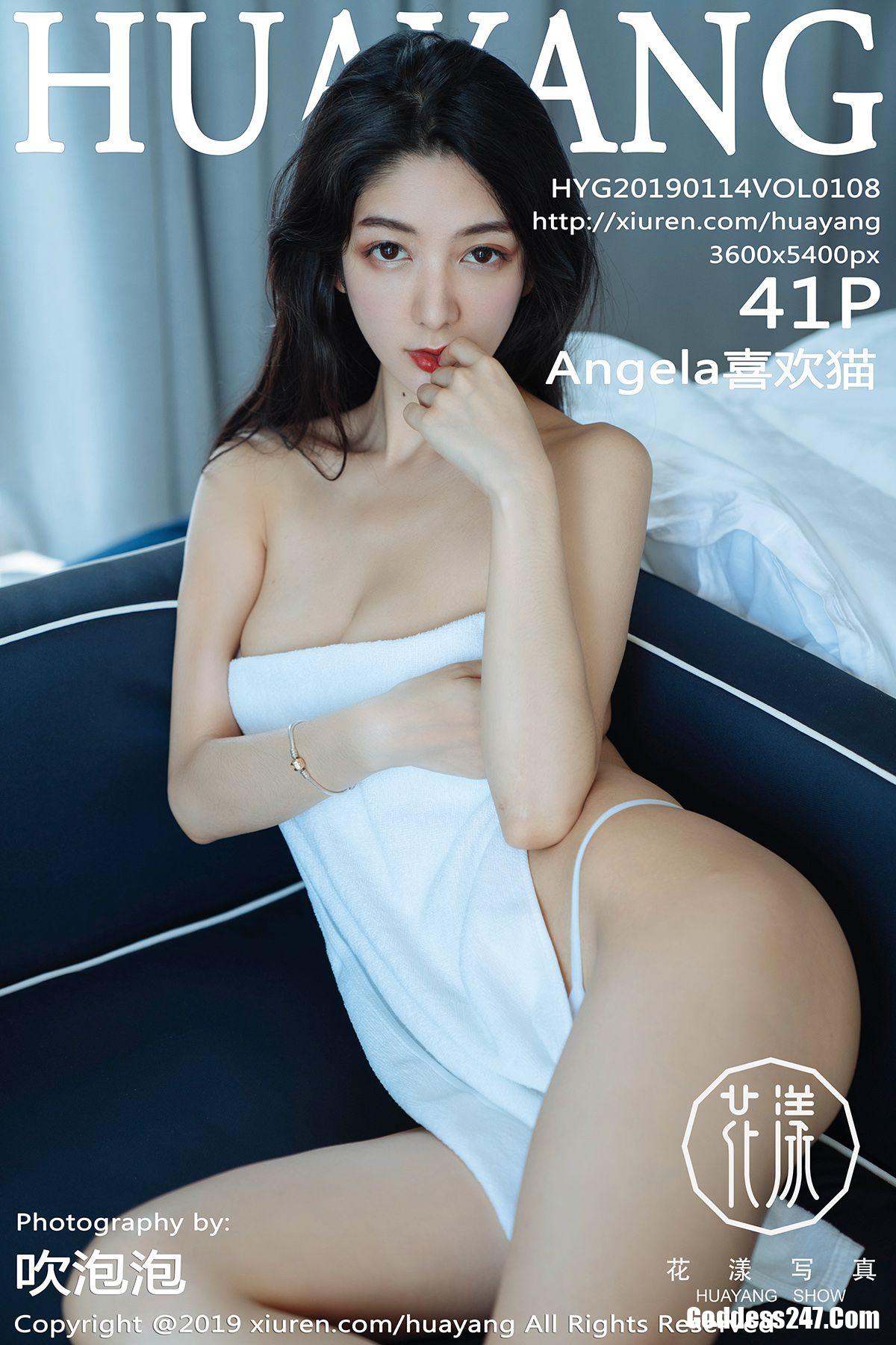 HuaYang 花漾show Vol.108 Angela喜欢猫 1