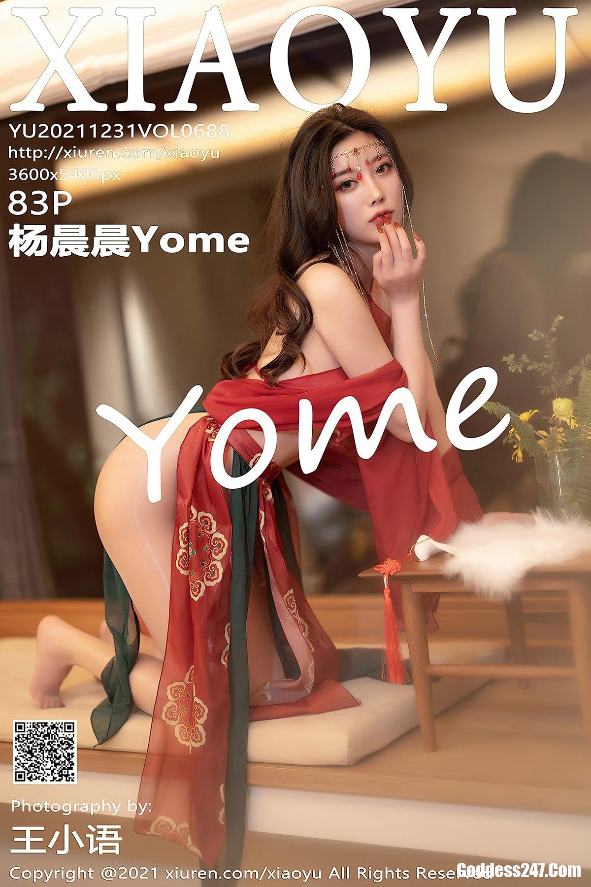XiaoYu语画界 Vol.688 杨晨晨Yome 0