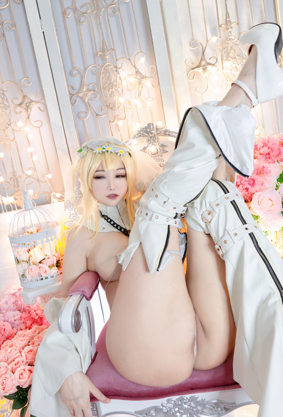Coser@Kitkat Cosplay 9 Nero Bride Mini Bikini 0013 9491353013.jpg