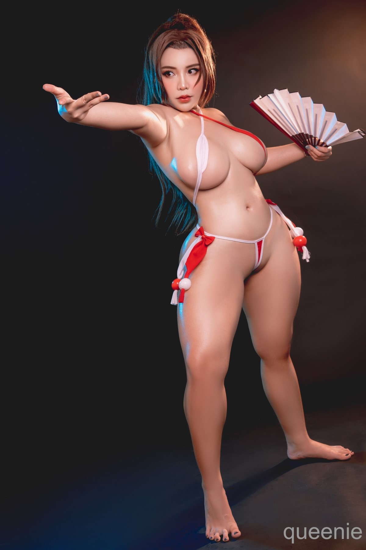 Coser@Queenie Chuppy Mai Shiranui Bikini 0009 2015006312.jpg