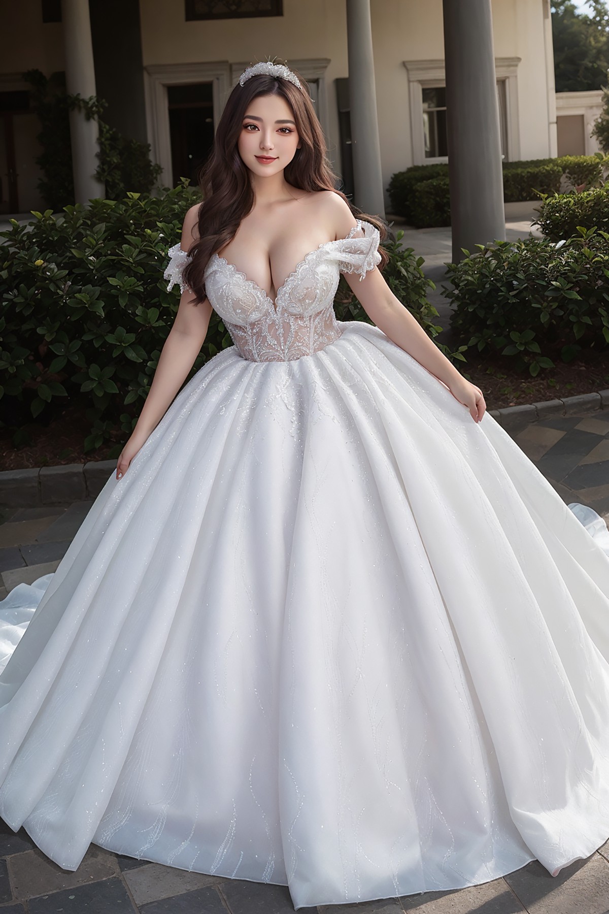 AIModel Vol 166 Wedding Princess Dress 0002 5077422078.jpg